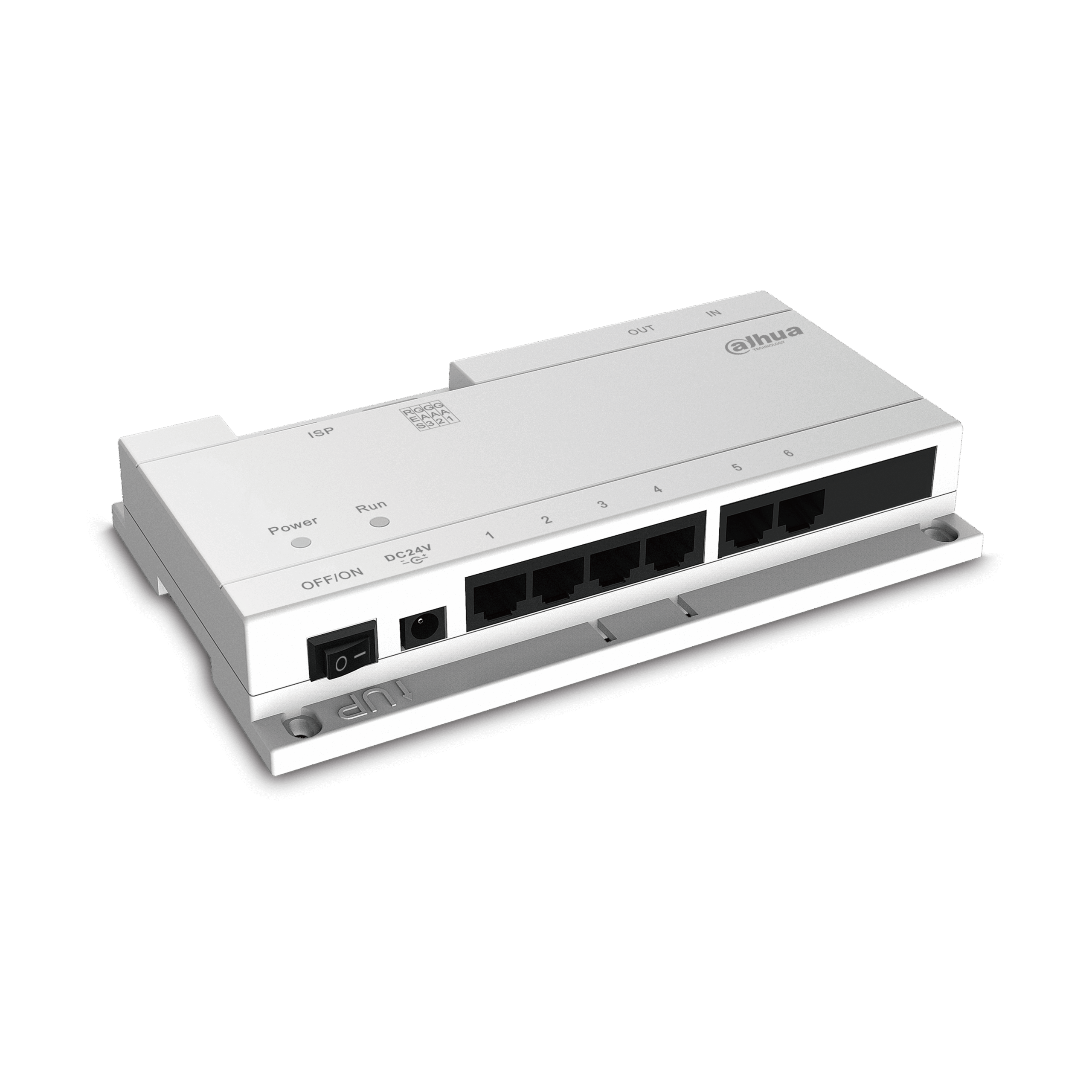 SWITCH POE DAHUA PARA MONITORES IP VTH, SOPORTA HASTA 6 VTH