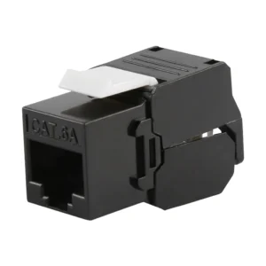 MÓDULO JACK EMBRA KEYSTONE CAT6A - LPKJ6ATTBK