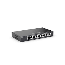SWITCH Ruijie de 8 PUERTOS POE+ 802.3AF/AT GIGABIT - RGES209GCP