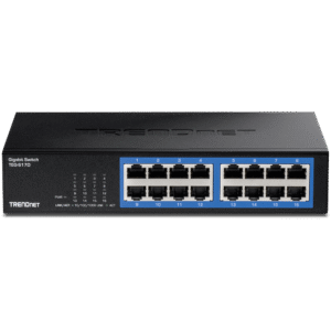Switches de escritorio de 16 puertos Gigabit con carcasa de metal - TEG-S17D