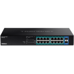Switch Trendnet Gigabit PoE+ de 18 puertos - TPE-TG182