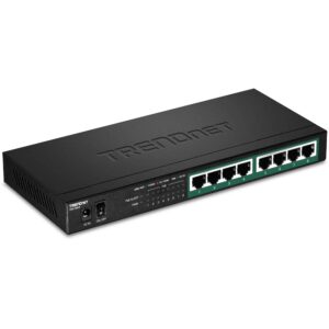 Switch Gigabit PoE+ de 8 puertos de Trendnet - TPETG84