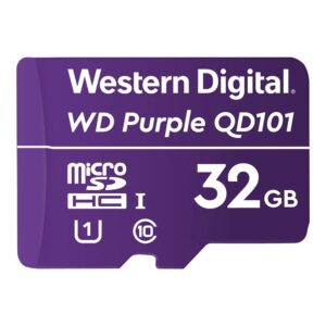 TARJETA DE MEMORIA MICRO SD PURPLE WD DE 32 GB