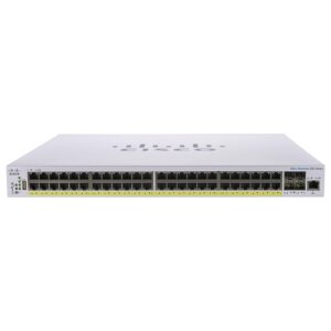 Switch Ethernet gestionado de 48 puertos Gigabit PoE y 4 puertos SFP - CBS350-48P-4G-NA