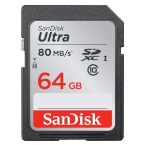 TARJETA SD SANDISK  SECURE DIGITAL ULTRA 64GB - SDSDUNB064GGN6IN