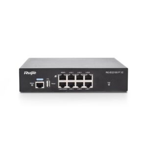 Router Administrable 8 Puertos Giga 7x PoE+, hasta 2x WAN configurable