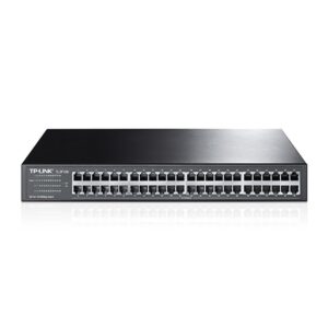 Switch no administrable de 48 puertos 10/100 Mbps para montaje en rack
