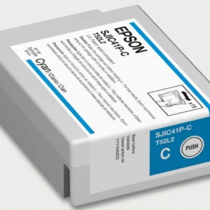 Tinta Cyan Original Epson C13T52L220 para serie ColorWorks C4000 - SJIC41P-C