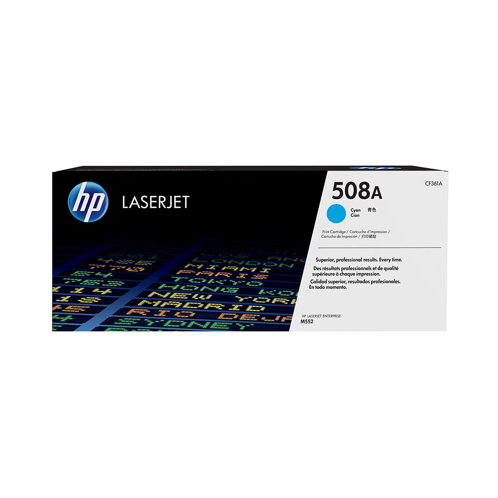 TONER HP CF361A 508A CIAN HP COLOR LASERJET M552/M553 - CF361A