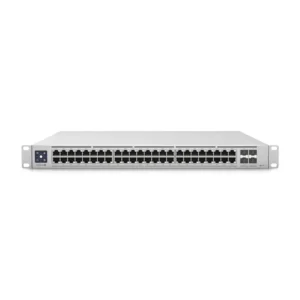 Switch PoE de capa 3 de 48 puertos con 2.5 GbE y 4 puertos SFP+ de 10 GbE - USW-ENTERPRISE-48-POE