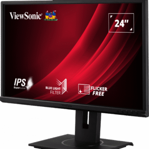 Monitor Full HD de 24pulg con cámara y micrófono integrados ViewSonic - VG2440V