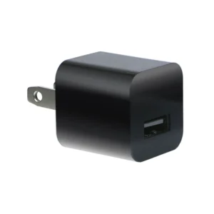 Cargador de pared USB 5V / 1A (1000mA) 110-240V 45 x 27 x 27 mm de Argomtech -  ARG-AC-0104