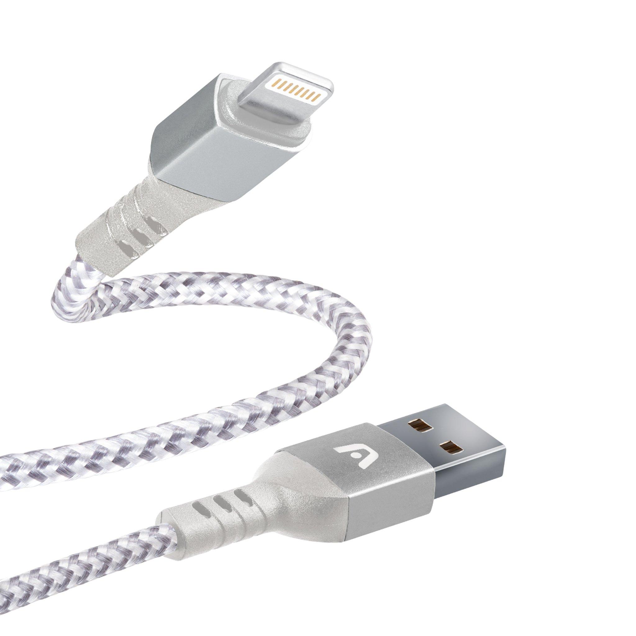 Cable Lightning macho a USB2.0 macho, 6 pies/1,8 m de Argomtech - ARG-CB-0023WT