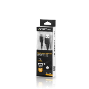 Cable de carga USB 2.0 Argomtech de 1.5 metros