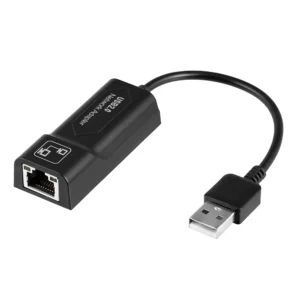 CABLE ADAPTADOR USB 2.0 A RJ45 100MBPS 15CM MacOS y Linux - ARG-CB-0045
