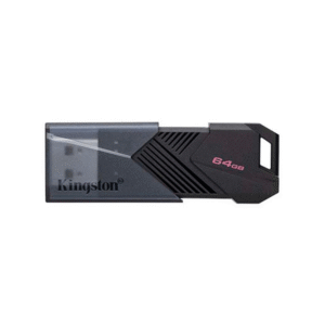 Memoria USB 3.2 Gen 1 con elegante diseño negro mate Kingston - DTXON64GB