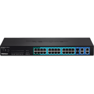 SWITCH de 24-PORT 10/100MBPS WEB SMART POE - TPE-224WS