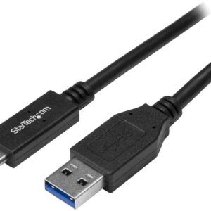 Cable USB-C a USB-A de 1 m de StarTech de nylon trenzado - USB31AC1M