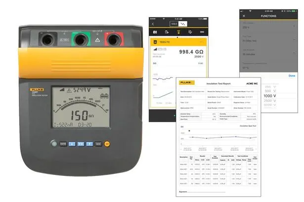 Comprobador De Aislamiento Inteligente Ref. Fluke-1550C Fc / Fluke - Imagen 2