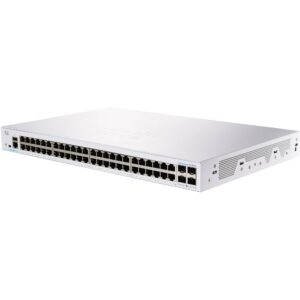 Switch inteligente de 48 puertos Gigabit Ethernet y 4 puertos SFP Cisco - CBS250-48T-4G-NA