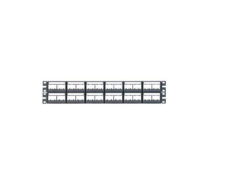 Panel de Parcheo Modular Panduit CPPL48WBLY 48 Puertos 2UR