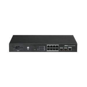 Switch PoE Gigabit administrable de 8 puertos de Dahua - DHPFS42108GT150