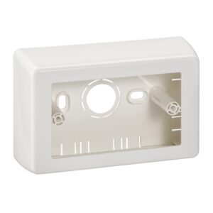 Caja 2X4 Sobreponer 40Mm Fondo Blanco Sin Tuerca Dexson Modelo: DXN5011S