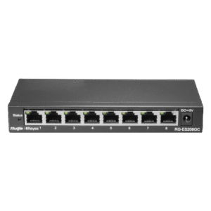 Switch Administrable Con 8 Puertos Gigabit - RG-ES208GC