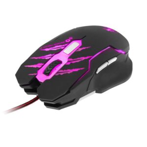 Mouse alámbrico gamer con diseño ergonómico y sensor óptico de alta precisión - Xtm-610