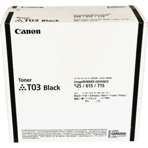 Cartucho de tóner negro para impresoras Canon imageRUNNER ADVANCE 525iF/615iF - 2725C001BA