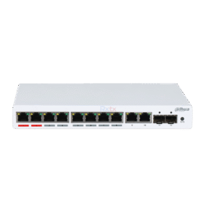 Switch PoE administrado de 12 puertos Gigabit de Dahua - DHPFS42128GT96V2