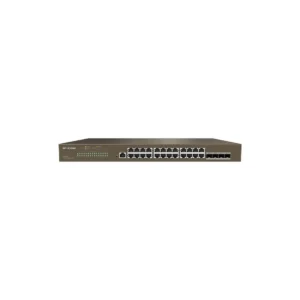 switch de gestión industrial ETHERNET CAPA 3 24P GIGABIT + 4P GIGABIT SFP IP Com - G5328F