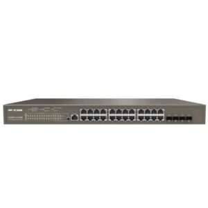 Switch PoE administrado de capa 3 de 24 puertos Gigabit con 4 puertos SFP - G5328P-24-410W