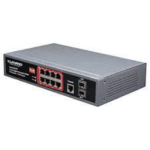 Switch PoE+ Gigabit Administrable de 10 Puertos con 2 Puertos SFP Gigabit - LPSGW1082FP