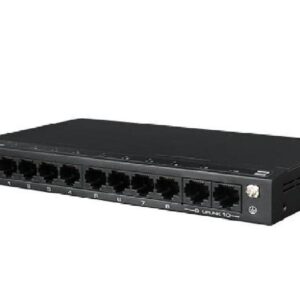 Switch PoE 10/100Mbps 8 Puertos + 2 Puertos Gigabit Uplink - SF10PFHM