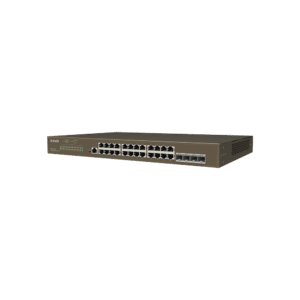 Switch Gigabit administrado de 24 puertos con 4 puertos SFP Gigabit de Tenda - TEG3328F