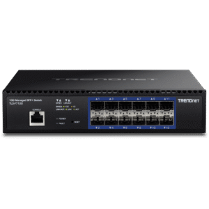 Trendnet Tl2-f7120, Switch De Fibra Optica Sfp+ 12 Puertos