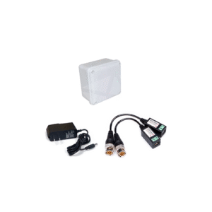 KIT VIDEO BALUN AHD 1080 - CAJA DE PASO PLASTICA 10X10
