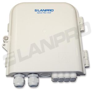 CAJA LIU EN PLASTICO ABS PARA FIBRA ÓPTICA CAPACIDAD DE 8 ADAPT.
