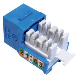 Conector RJ45 Cat6A X-Class Azul Lanpro - LPXCAPUSBL