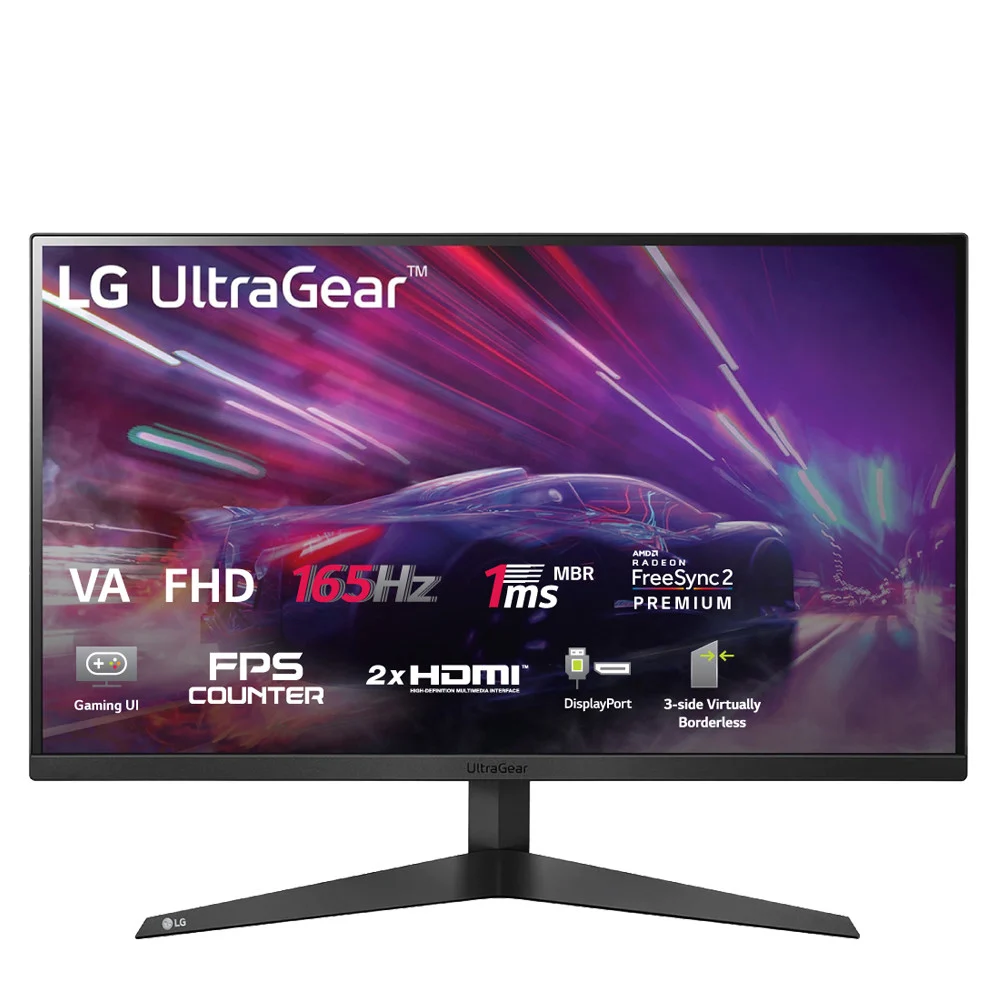 Monitor LG de 24pulg con resolución Full HD (1920 x 1080) UltraGear - 24GQ50F