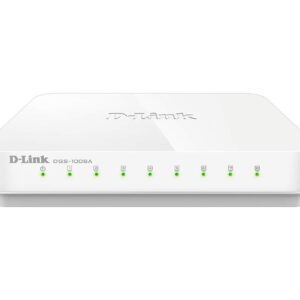 Switch Gigabit de 8 puertos de D-Link - DGS-1008A