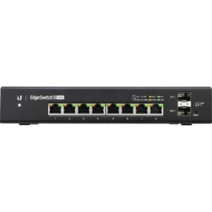 Conmutador Gigabit PoE+ administrado de 8 puertos con SFP de Ubiquiti - ES-8-150W