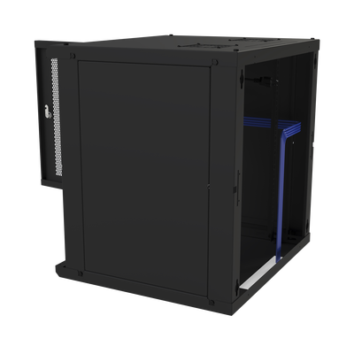 Gabinete de Pared Fijo, Puerta Perforada, Rack 19in, de 12 Unidades de Rack - Imagen 2