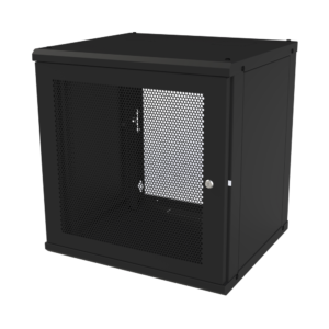 Gabinete de Pared Fijo, Puerta Perforada, Rack 19in, de 12 Unidades de Rack