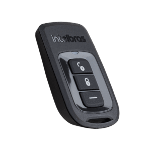Control remoto negro. alcance de hasta 200m, para panel Intelbras AMT 8000