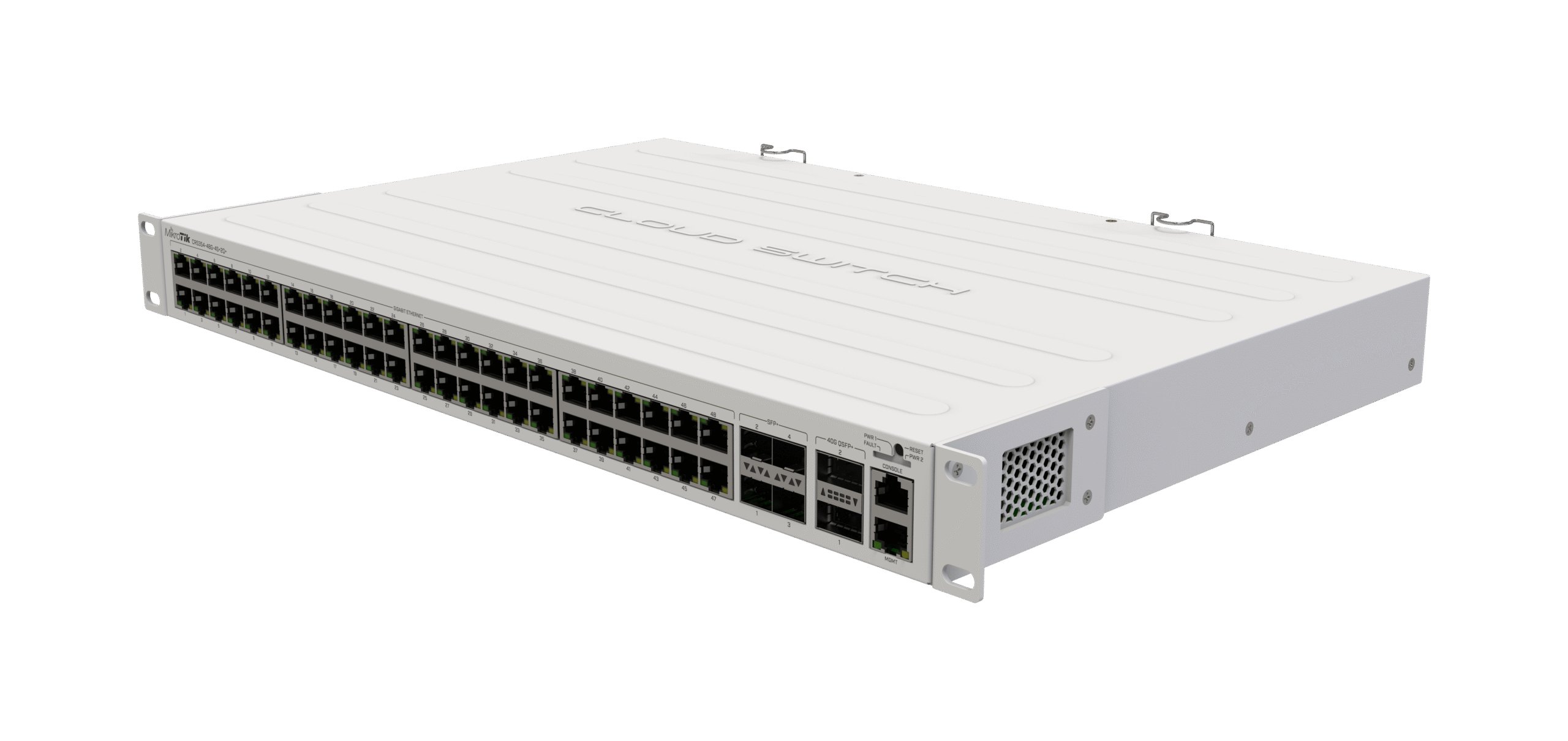 Switch de 48 PUERTOS GIGABIT ETHERNET Mikrotik - CRS354-48G-4S+2Q+RM