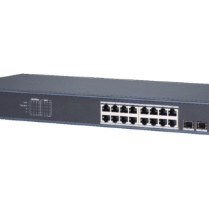 Switch PoE inteligente de 16 puertos Gigabit Hikvision - DS-3E1518P EI/M