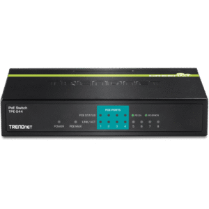 Conmutador PoE de 8 puertos a 10/100Mbps TPE-S44 de Trendnet - TPES44