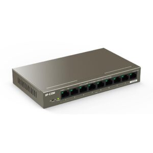 Switch 8 puertos Gigabit PoE+ y 1 puerto Gigabit uplink IP-Com - G1109P-8-102W